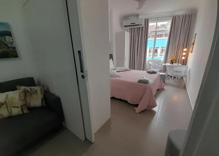 Quadra Praia, Posto 4, Split, Smarttv Cabo, Wifi , 35M2 Rio de Janeiro
